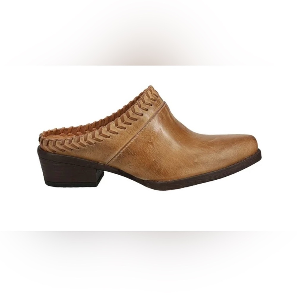 Leather Roper Mules - Picture 2 of 4